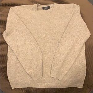 Men’s V-Neck 100% Cashmere Sweater